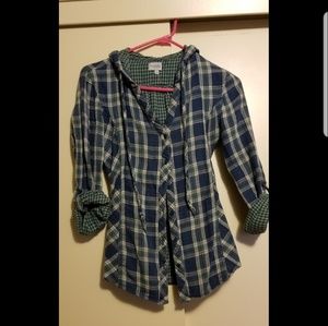 Charlotte Russe button down long sleeve shirt